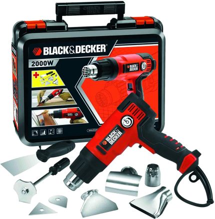 Black+Decker KX2200K električni toplotni fen za vreo vazduh, 230V, 2000W