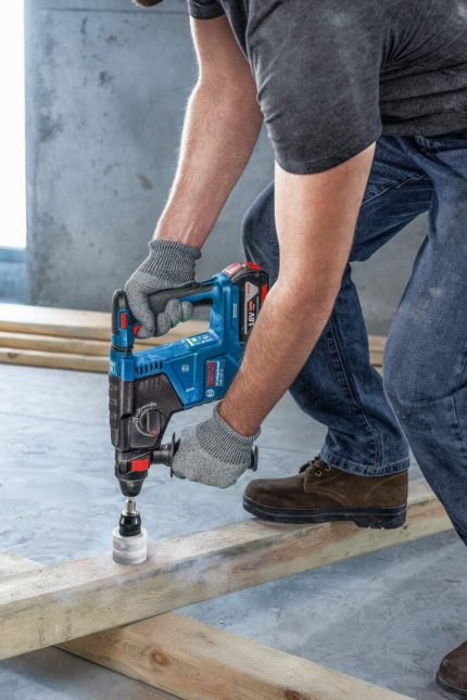 Bosch GBH 187-LI Akumulatorski elektro-pneumatski čekić 2x5,0 Ah, 0611923021