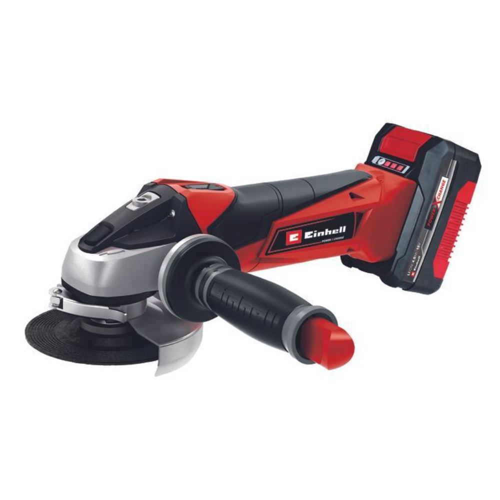 1014001407_1 Einhell TE-AG 18/115 Akumulatorska ugaona brusilica, 1x4,0Ah