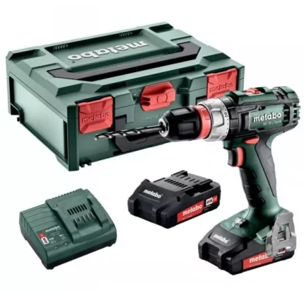 Metabo BS 18 L Quick Akumulatorska bušilica- odvijač, 2x2.0Ah LI-Power, 602320500