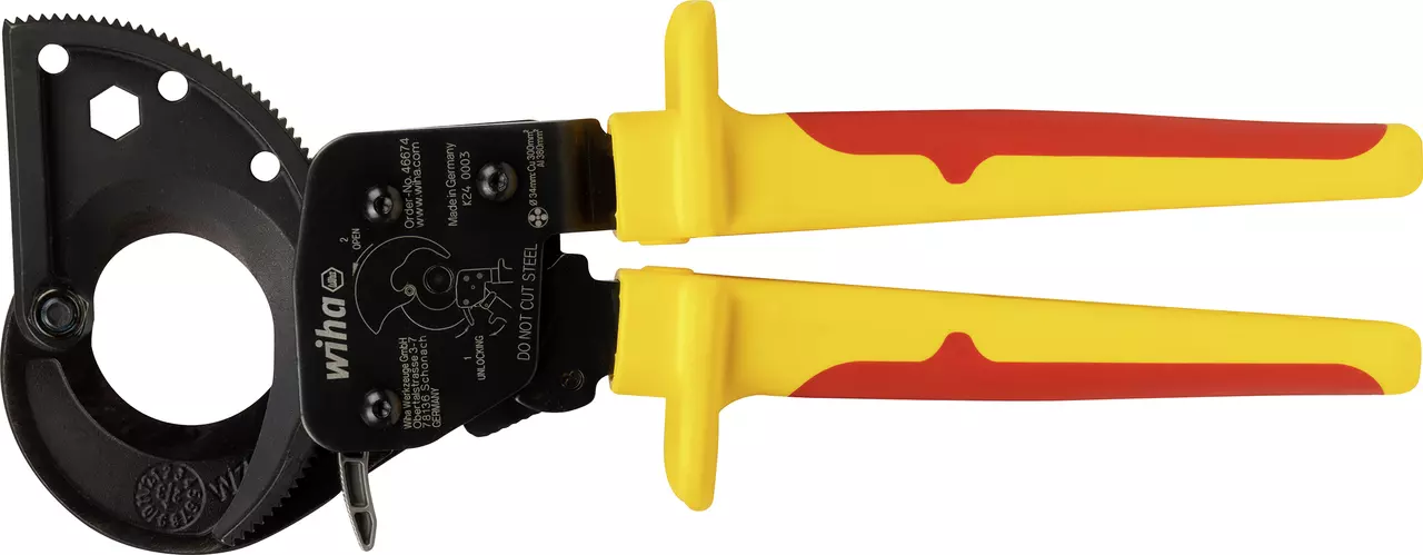 Wiha 46674 makaze za sečenje električnih kablova, 380mm²