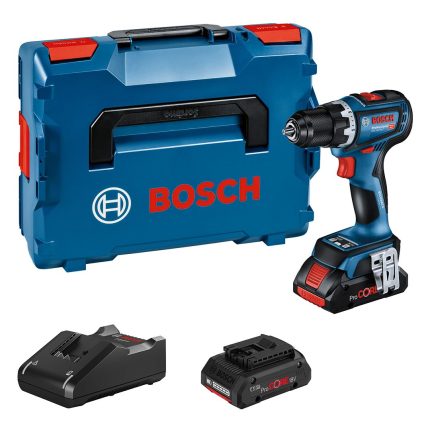 Bosch GSR 18V-90 C akumulatorska bušilica/odvrtač, 2x4,0 Ah ProCORE + L-Boxx kofer, 06019K6004