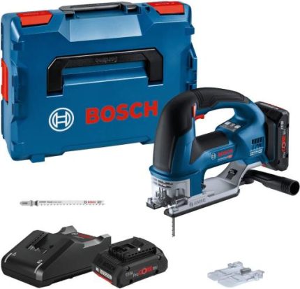 Akumulatorska ubodna testera Bosch GST 18V-155 BC, 2 x ProCORE 18V 4,0Ah u L-Boxx koferu, 06015B1002