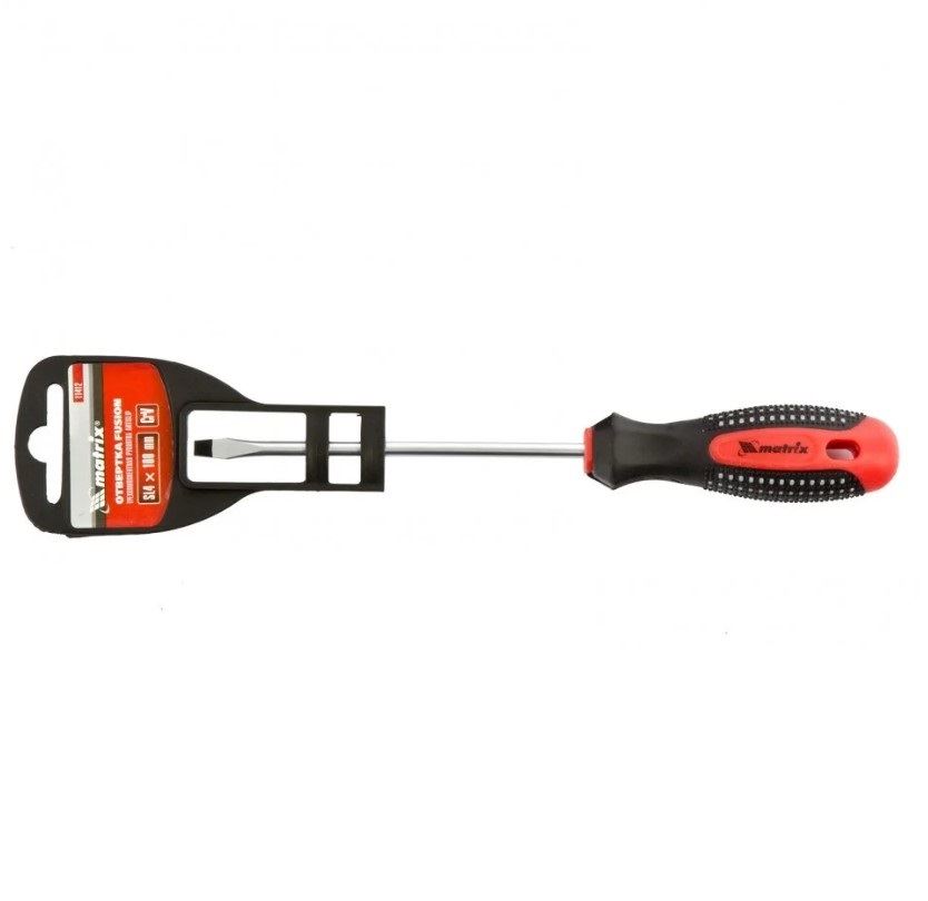 114129 Odvijač SL 4,0 x 150mm, od CrV čelika, sa anti-slip drškom MTX 114149