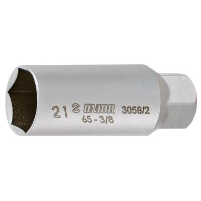 Unior 3058/2 Ključ nasadni 3/8" za svećice, tankozidni, 21, 623217