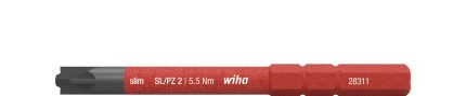 Wiha 34590 slimBit električarski bit, PlusMinus Pozidriv, SL/PZ2