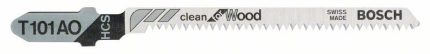 List ubodne testere T 101 AO Bosch 2608630031, Clean za Drvo, 5 komada