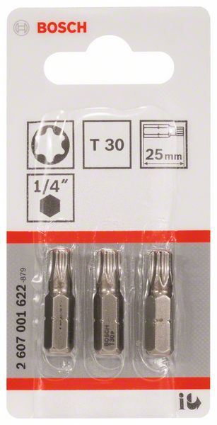 Bit odvrtača ekstra-tvrdi Bosch 2607001622, T30, 25 mm