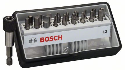 18+1-delni set Robust Line bitova odvrtača L ekstra tvrdi Bosch 2607002568, 25 mm, 18+1-delni