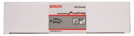 Testera za otvore HSS-bimetal za standardne adaptere Bosch 2608584841, 177 mm, 6 31/32"