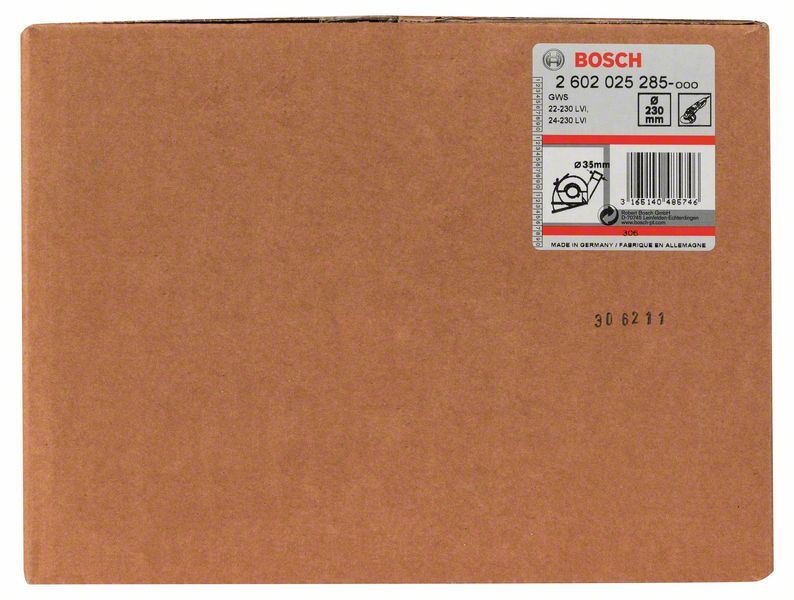 3165140485746 Klizna vođica sa štitnikom za usisavanje za sečenje Bosch 2602025285, 230 mm
