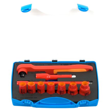 Unior 190VDE6P10 Klučevi nasadni izolovani, prihvat 1/2" u plastičnoj kutiji, 0, 621646