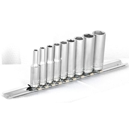Unior 188H6LP9 Ključevi nasadni dugi, prihvat 1/4", na držaču, 4 - 13/9, 622629