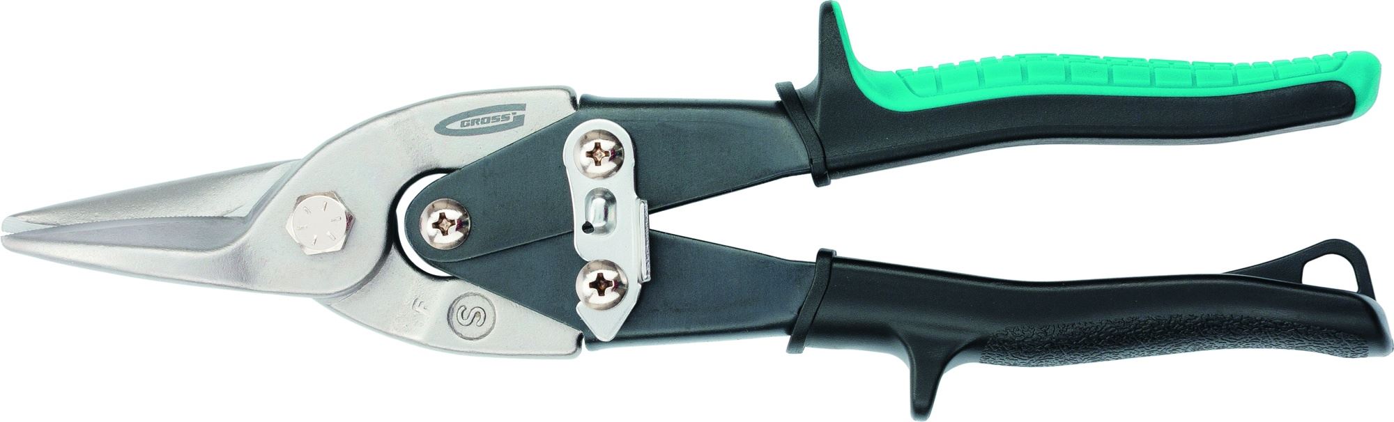 78325 Makaze za lim prave 250mm, sa dvokomponentnom drškom Gross 78325
