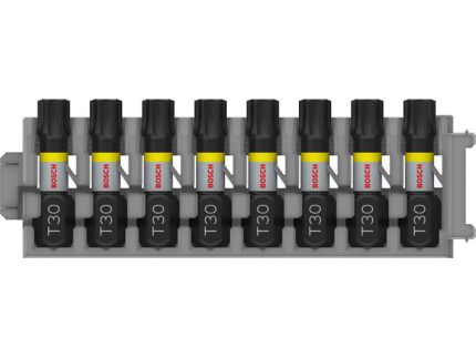 Bosch Impact Control nastavci, 8 komada, (8×T30), 2608522382