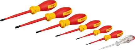 Bosch ODVRTAČ VDE Screwdriver Set SL/PH 7pc, 1600A02NF7
