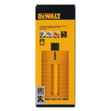 DeWalt DCDW106 dijamantska kruna za mokro bušenje, 122mm