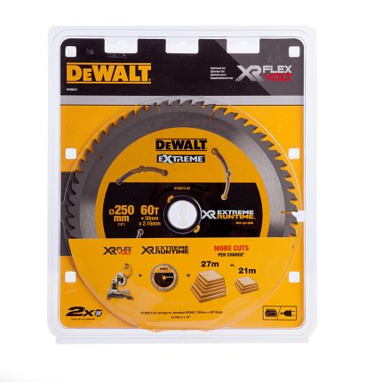 DeWalt DT99573 list testere za cirkular, 250mm, 60 zuba