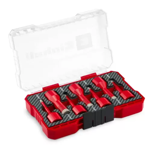 Einhell207-del20set20dijamant.20Burgija2C20M-Case2C2049500400 Einhell 7-del set dijamant. Burgija, M-Case, 49500400