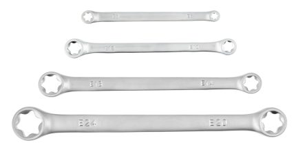 Hogert HT1W590 set torx, okasti zatezači, 4kom, e6-e24