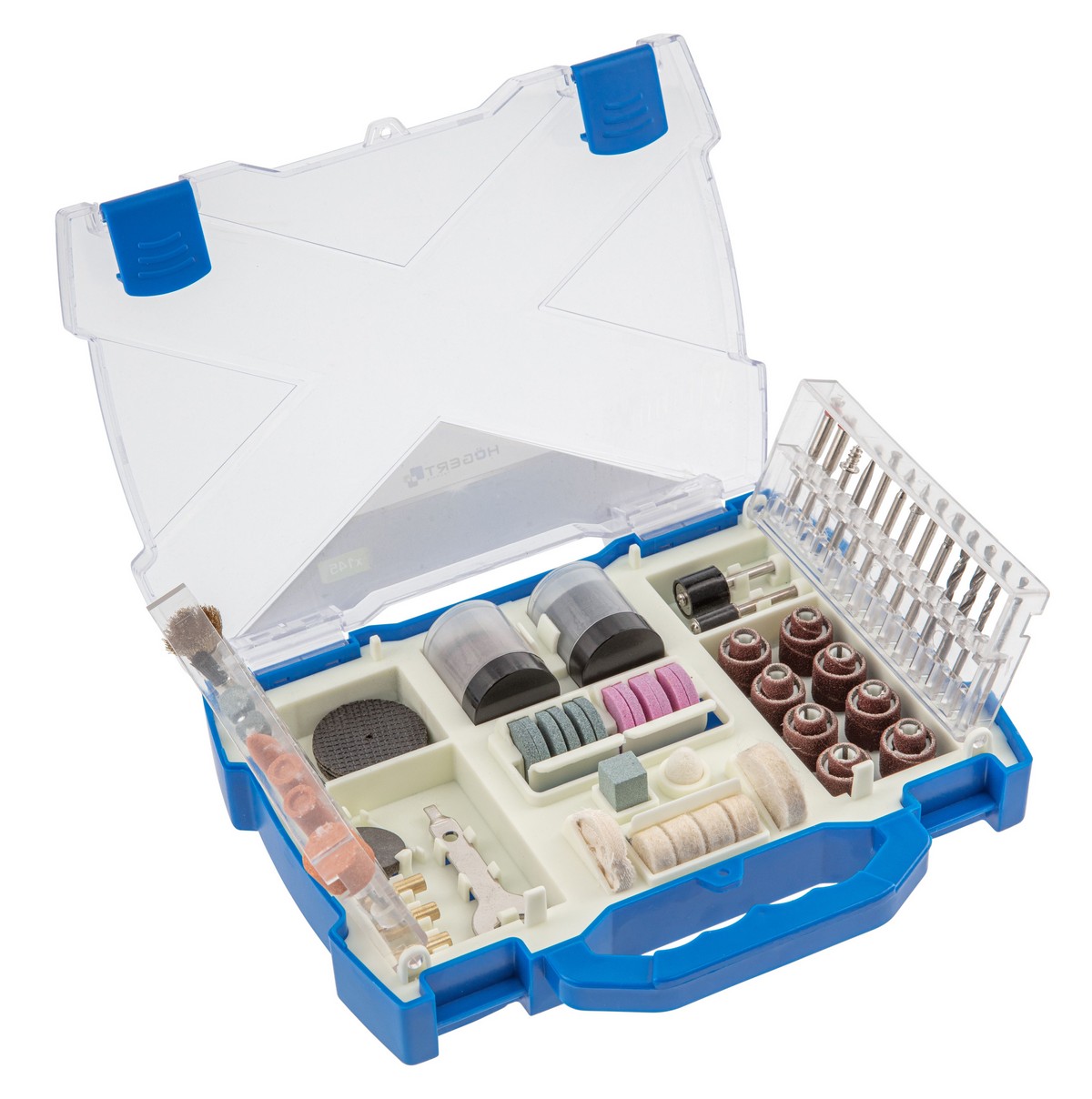 HT2E115 Hogert HT2E115 set za mini brusilicu |145 kom|