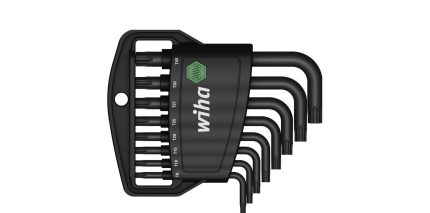 Wiha 36461 set imbusa u klasičnom držaču Torx®, 8 delova, kratki, T9-40