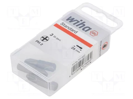 Wiha 07856 set bitova, Phillips PH2, 25mm, 3 bita