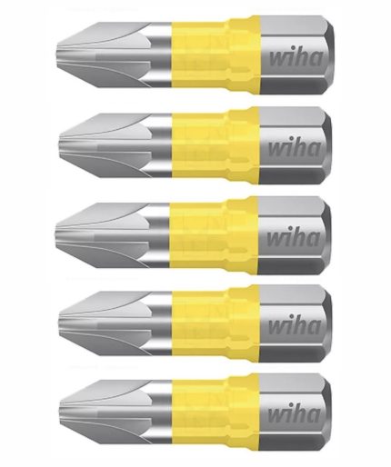 Wiha 41586 Y set bitova, Phillips, 25mm, 5 komada