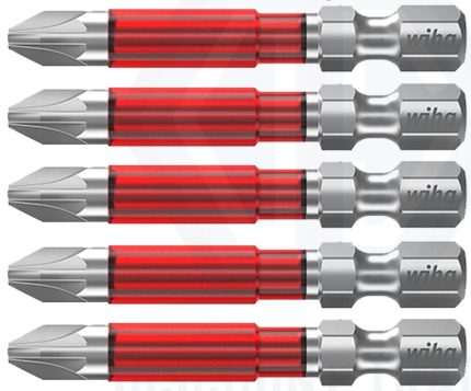 Wiha 42122 TY set bitova, Pozidriv, 49mm, 5 komada