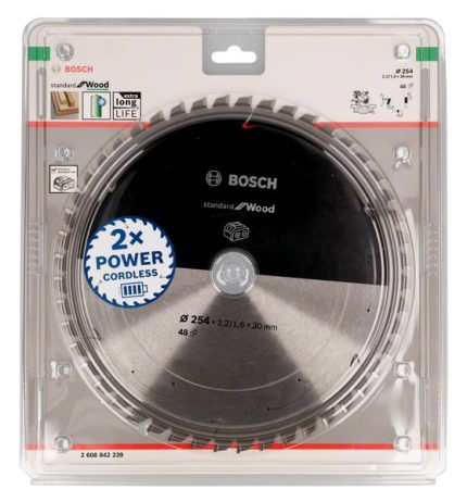 Bosch PRO Wood list za akumulatorsku kružnu testeru, 254x2.2x30mm, 2608842239