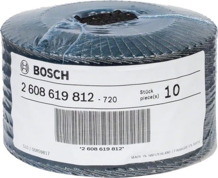 Bosch 2608619812 X-LOCK X551 Expert for Metal lamelne brusne ploče, ravna verzija, plastika