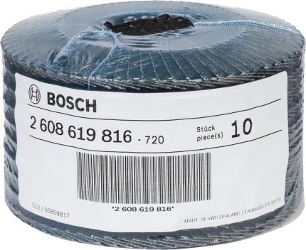 Bosch 2608619816 X-LOCK X551 Expert for Metal lamelne brusne ploče, ravna verzija, plastika