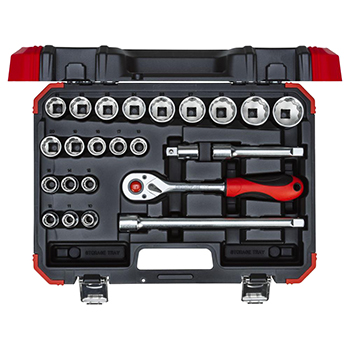 Gedore set nasadnih ključeva prihvat 1/2" sa račnom 24-delni R69013024, 3300056