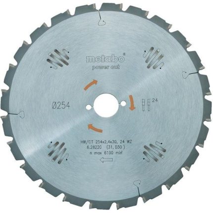 Metabo 628221000 List za ger ø254x30mm, HW/CT, 48 zuba WZ
