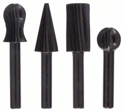 4-delni set glodala za rad slobodnom rukom Bosch 1609200314, 6 mm, 13; 13; 13; 13 mm