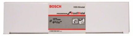 Testera za otvore HSS-bimetal za standardne adaptere Bosch 2608584841, 177 mm, 6 31/32"