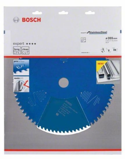 List kružne testere Expert for Stainless Steel Bosch 2608644282, 355 x 25,4 x 2,5 x 90