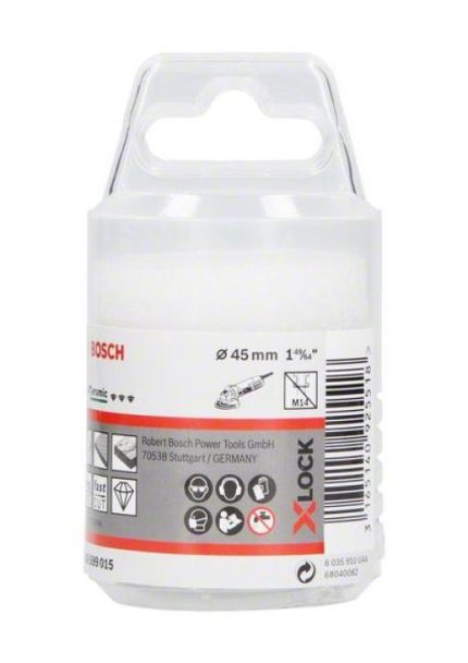 X-LOCK dijamantski sekač Best for Ceramic Dry Speed 45x35 Bosch 2608599015, 45 x 35 mm