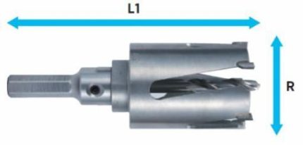 Makita Višenamenske TCT kruna 54x60mm D-42802