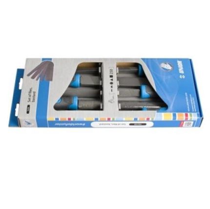 Unior 762/5B Turpije grube u garnituri, u kartonskoj kutiji, 250 /5, 612930