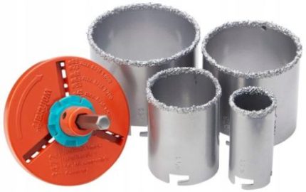 Wolfcraft 3478000 Set krunastih testera HM